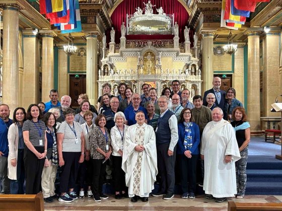 Vincentians at St. Vincent de Paul Chapel in Paris, France