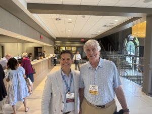 Michael Acaldo, National CEO and Matt Ryan, St. Vincent de Paul conference in Archdiocese of Galveston-Houston.